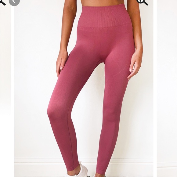 PLT Rose High Waist Seamless Gym Leggings - Picture 3 of 10
